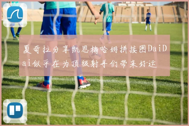 夏奇拉分享凯恩梅哈姆拼接图DaiDai似乎在为顶级射手们带来好运