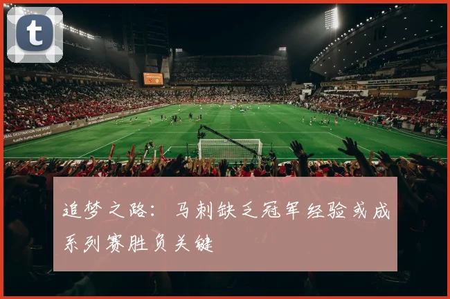 追梦之路：马刺缺乏冠军经验或成系列赛胜负关键
